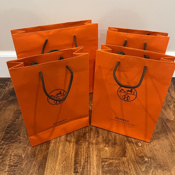 Hermes Gift Bag Set of Four - Picture 1 of 10